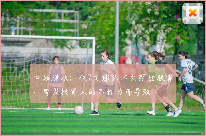 中超现状：仅7支球队不欠薪的联赛，皆因投资人的不作为而导致