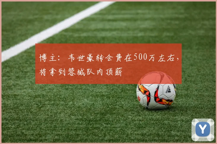 博主：韦世豪转会费在500万左右，将拿到蓉城队内顶薪